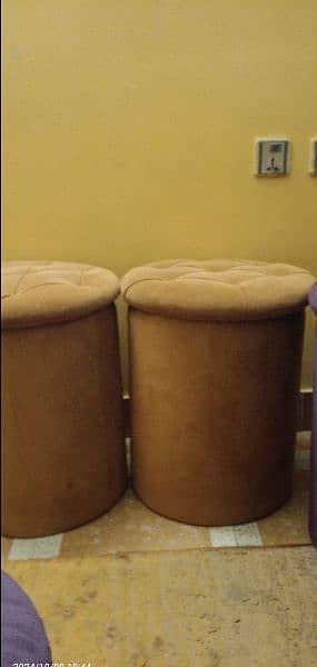 stool sofa set 3