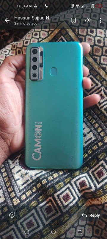 techno camon 17 6/128 urgent call 3