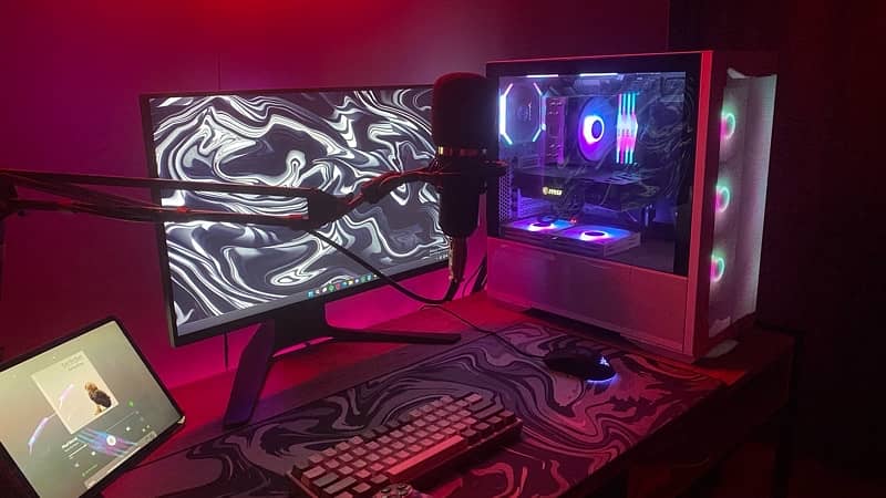 Ultimate Whiteout Gaming PC - RTX 3060ti, Ryzen 7 5800x, 32gb DDR4 2