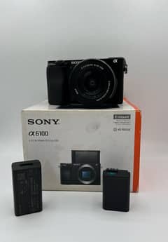 SONY A6100 WITH 16-50mm LENS WITH BOX