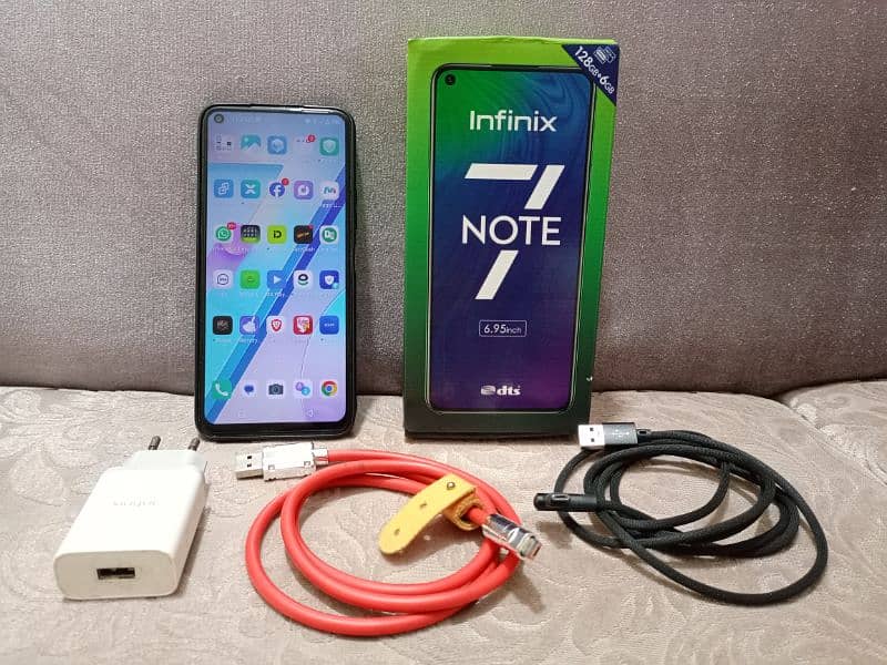 Infinix Note 7 128gb 6gb good condition 4