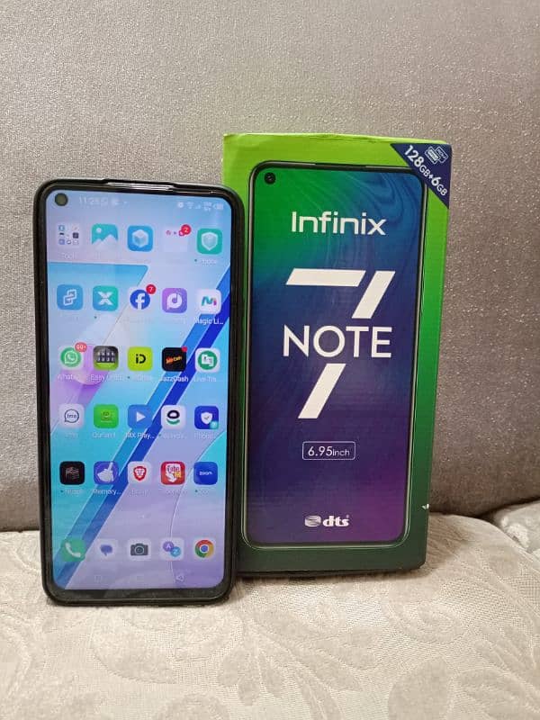 Infinix Note 7 128gb 6gb good condition 6