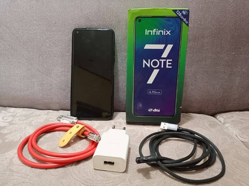 Infinix Note 7 128gb 6gb good condition 9