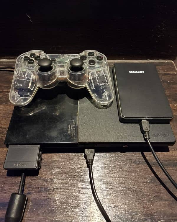 Ps2 With Hard Disk For Sale 0