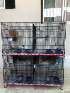 4 Portion Folding Cage 10/10 New Condition