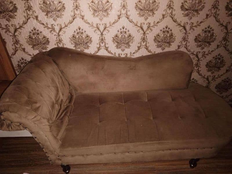 Sofa set with Deewan in good condition 2