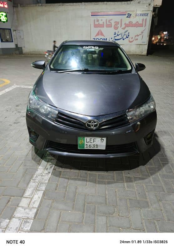 Toyota Corolla GLI 2017 Automatic 0