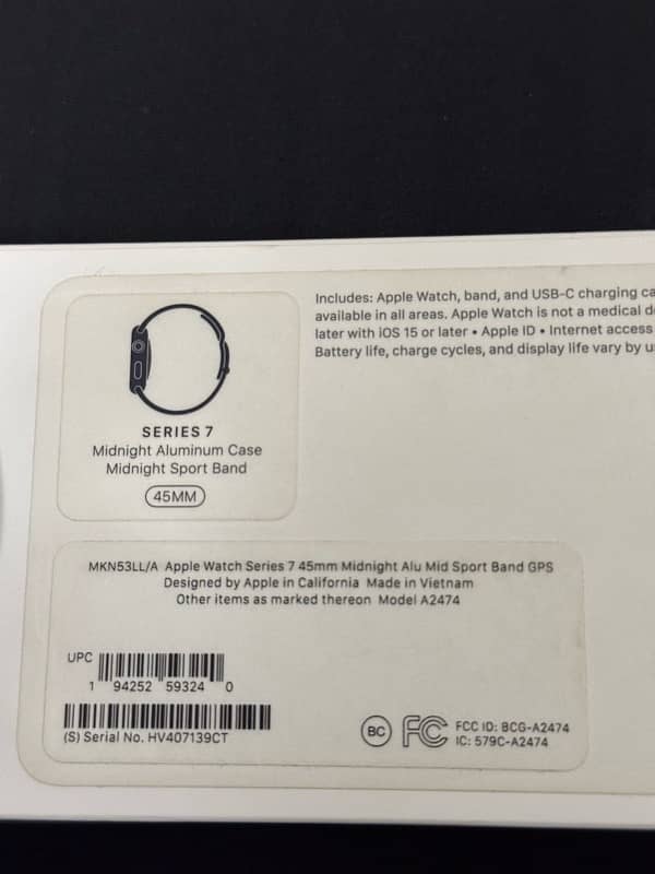 Apple watch series 7 45mm gps+cellural 2