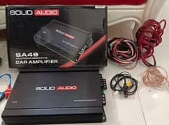 Honda city LCD multimedia+ Amplifier+ buffer+ speakers+ wires