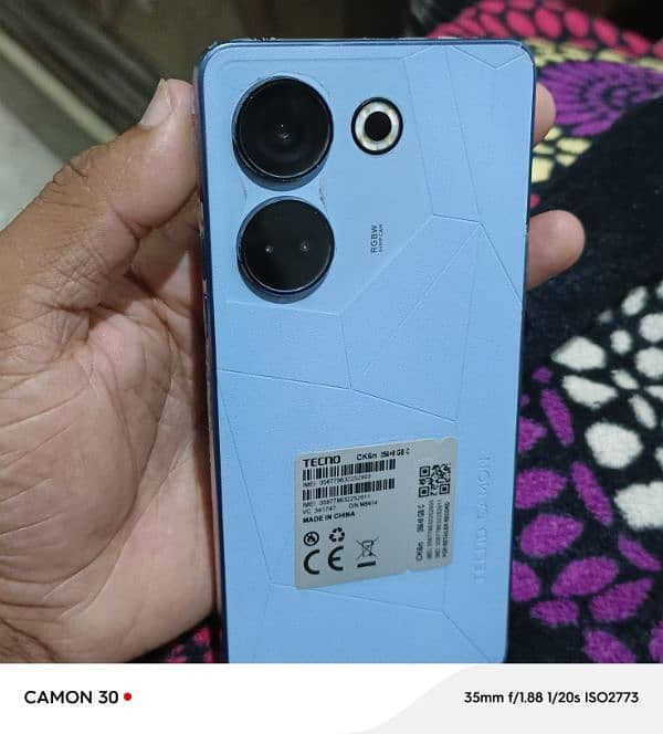 Tecno Camon20. . ram8+8gb. . rom 256 1