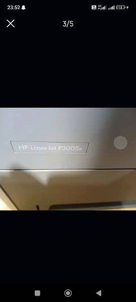 hp laser jet 3005dn black printer 3