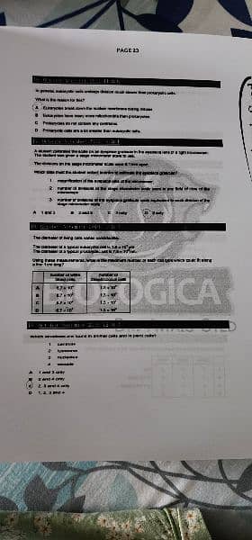 As Levels Biology Notes with practice questions 5