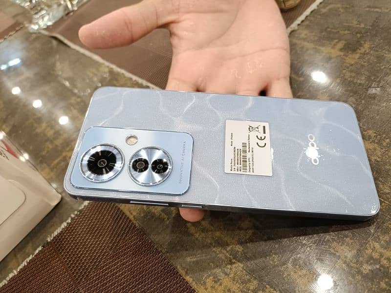 Oppo reno 11f 5g complete box 8gb 256gb 0