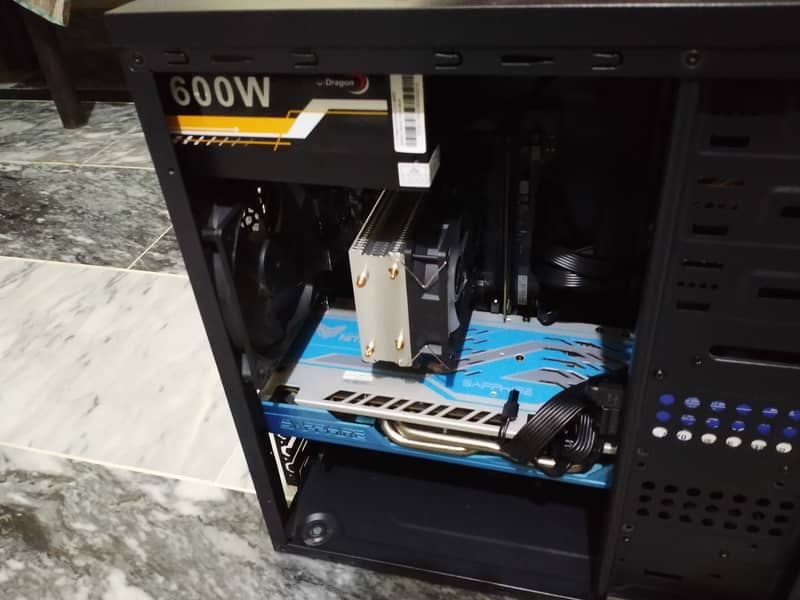 Core i5 12400f + RX 590 gaming pc 3