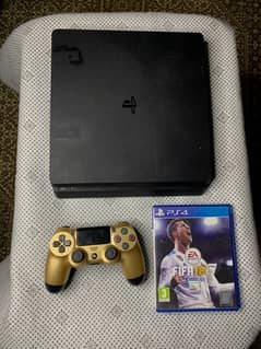 PS4 Playstation 4 Slim 500GB with Controller and Fifa 18