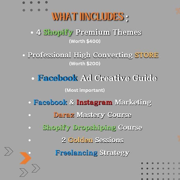 Get your High Converting Shopify Store 1