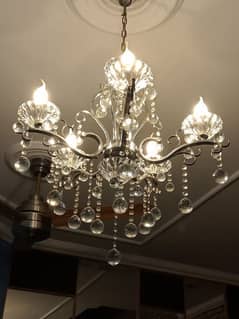 5 lights Silver mantel