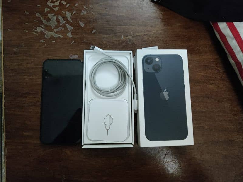 I phone 13 128Gb black colour Jv 5