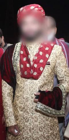 Golden Sherwani