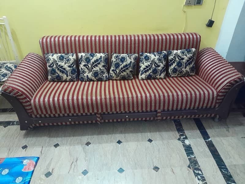 sofa cum bed in excellent condition 1