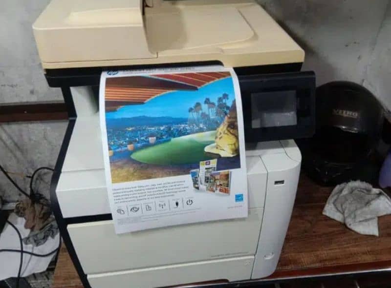 hp laser jet pro 475 colour mfp scanner printer copier 3