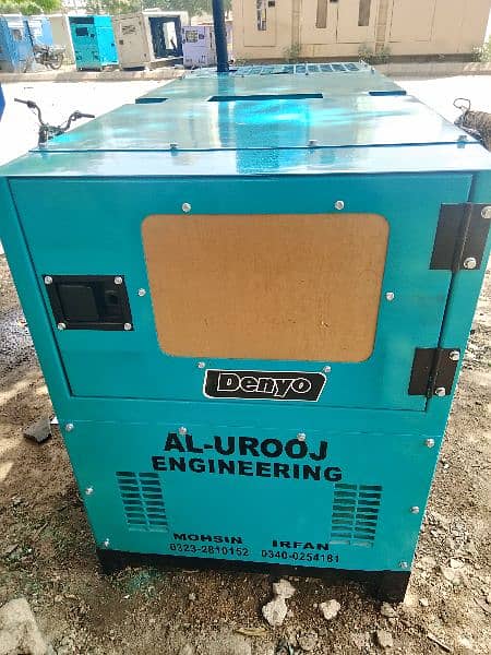 denyo generator client canopy 30 kva rental generator 1