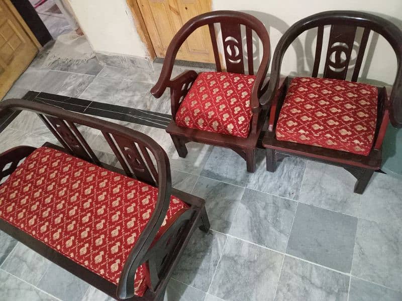 Best Wood Sofa Set For Sale 0