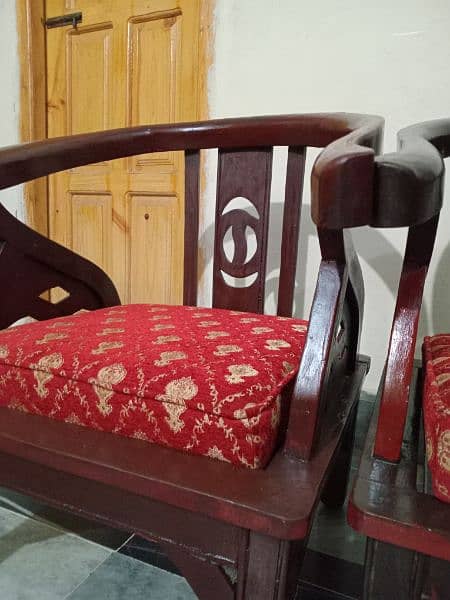 Best Wood Sofa Set For Sale 5