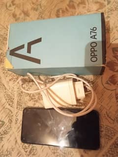 oppo A76 6+6/128 finger and all is ok full box 0