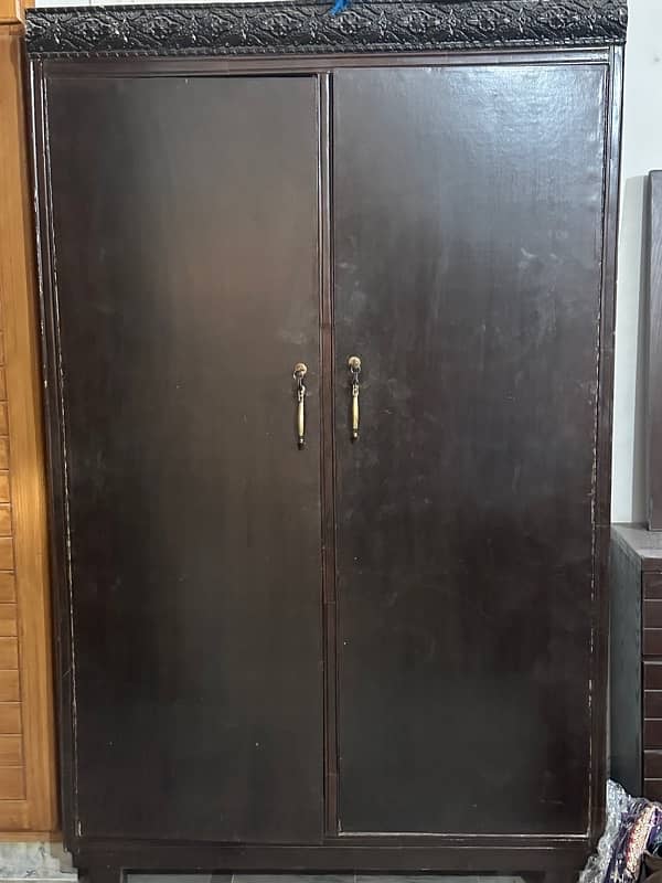 Wooden Wardrobe Almari for Sale 0