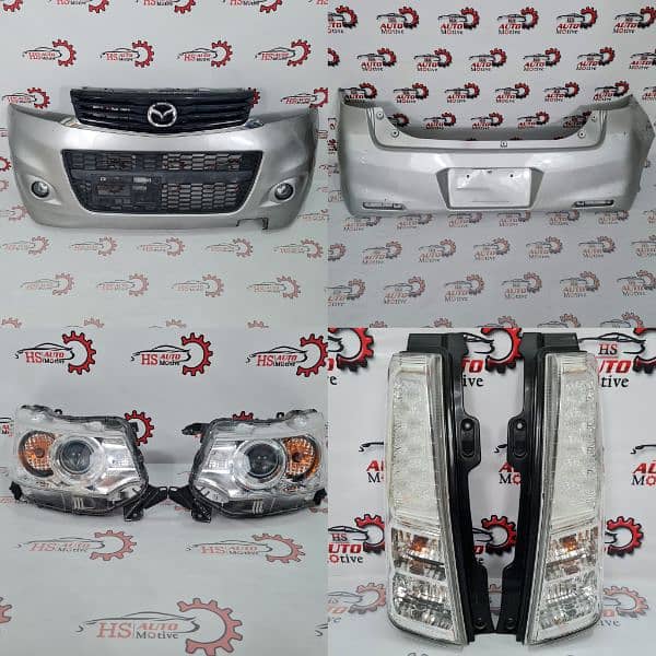 Suzuki Wagon R WagonR Stingray Flair Front/Back Light Head Lamp Bumper 0