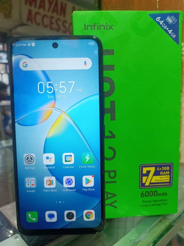 infinix Hot 12 play 4/64 1