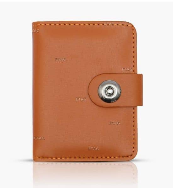 mens leather plain wallet 1