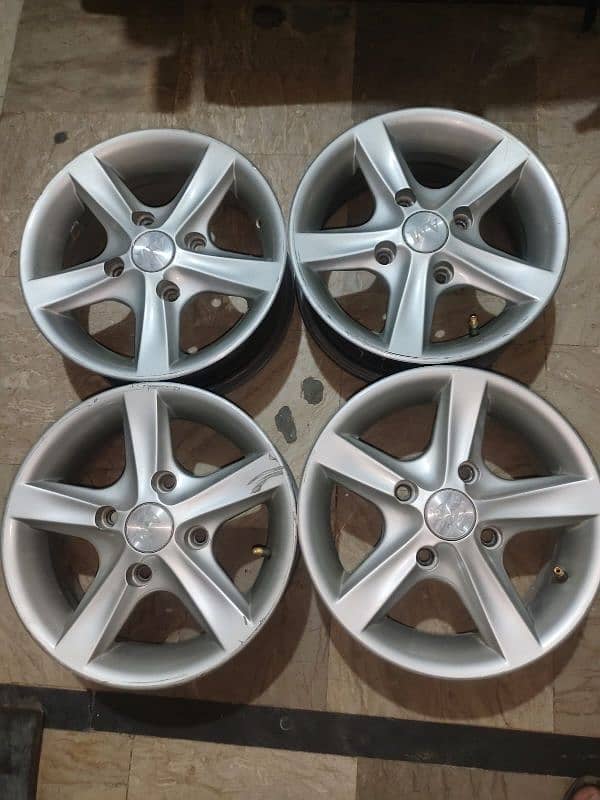 Alloy wheels For Suzuki Cultus 1