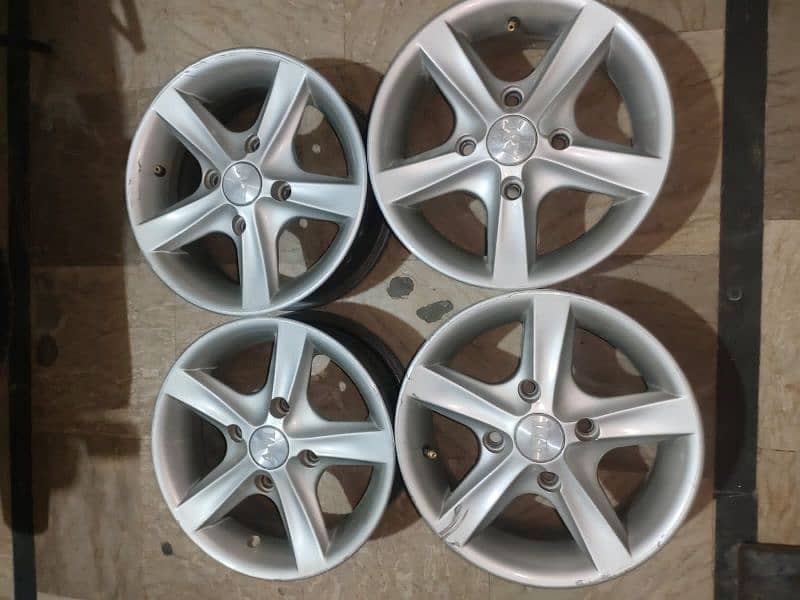 Alloy wheels For Suzuki Cultus 2