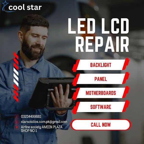 led tv lcd Smart LED repair led backlight and original parts available 1