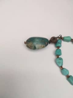 Old Hussaini shajari feroza stone necklace