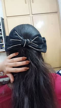 high quality hair bow with clip