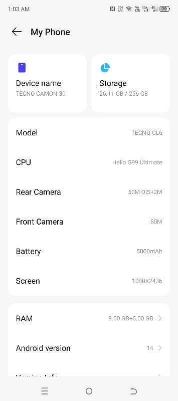 tecno camon 30 in 50000 2