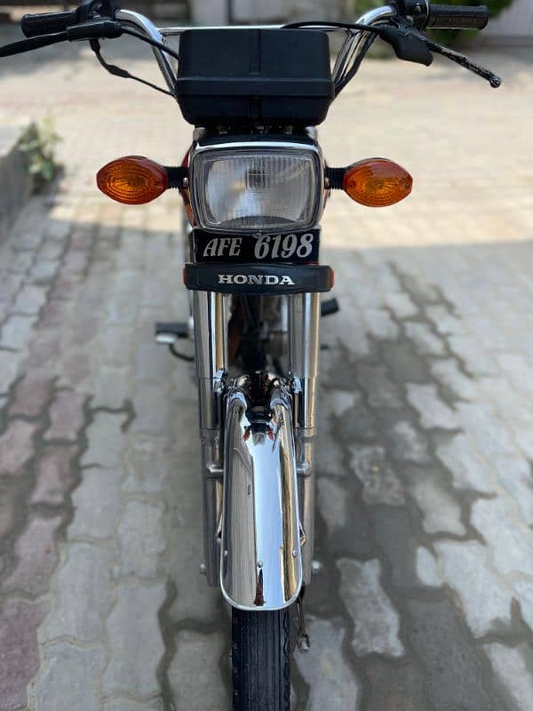 Honda CG 125 2021 Punjab Reg (0322-3276769) 9