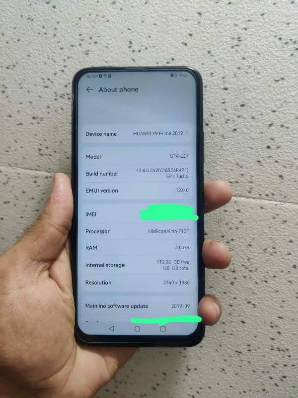 Huawei y9 prime 2109 for sale 8