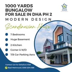 Dha Ph 2 | Fully Renovated 1100 Yards House For Sale | 7 Bed Dd | Basement | Corner | WestOpen | Huge Car Parking Driveway | Green Lawn | Antique Wooden Doors | All Around Elite People | Ideal For 2 Families Or Joint Family | Reasonable Demand |