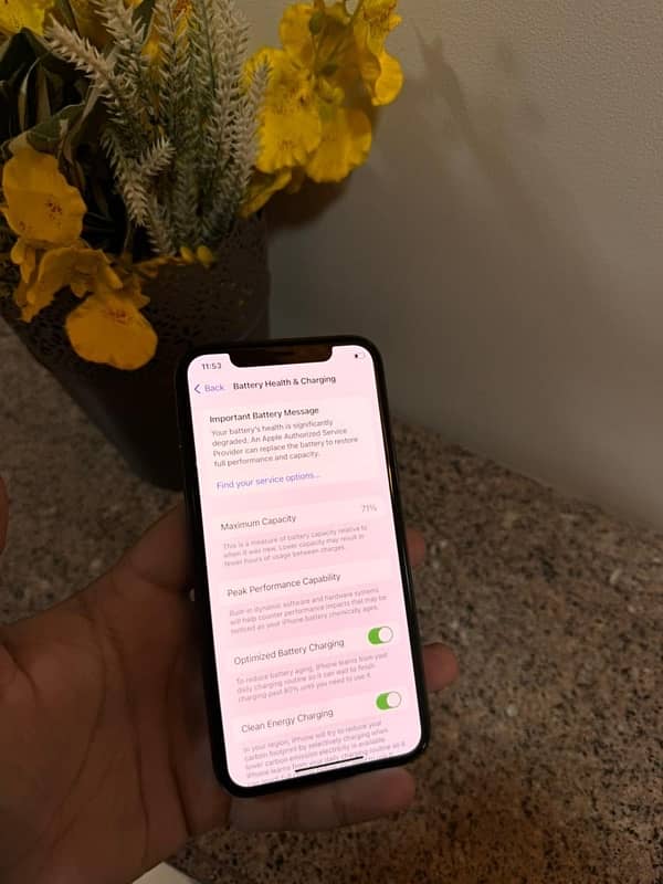 Iphone 11 pro 64 gb grey colour pta approved 3