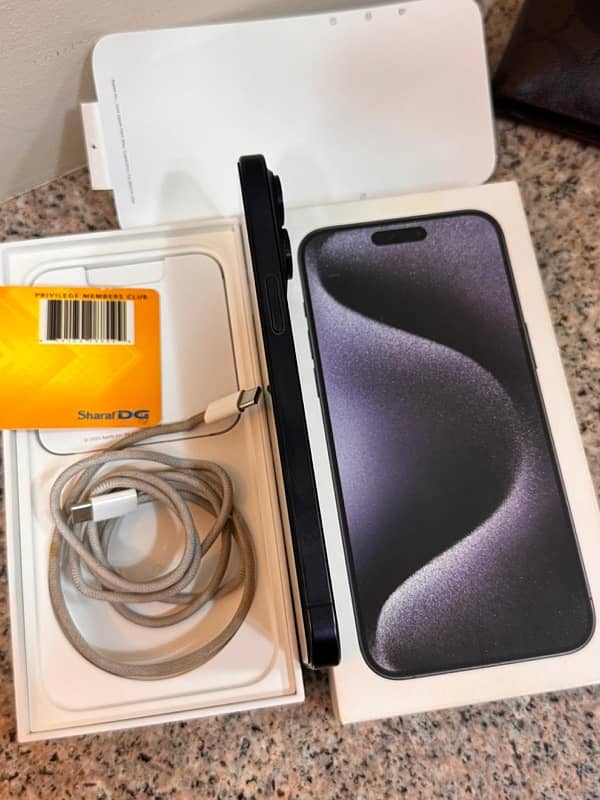 Iphone 15 pro max blue titanium 2