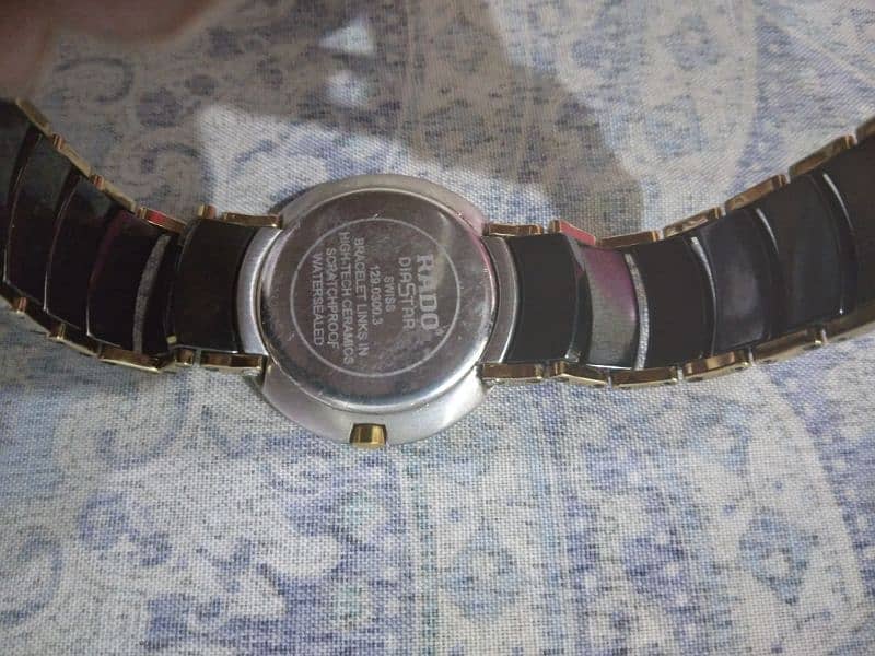 rado Diastar quartz la couple totally original gud condition 1