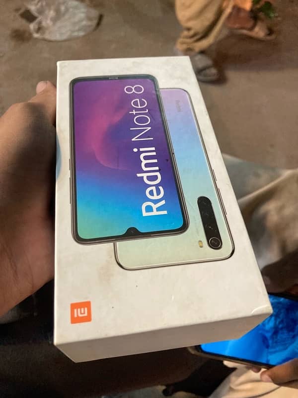 Redmi note 8 with box 4