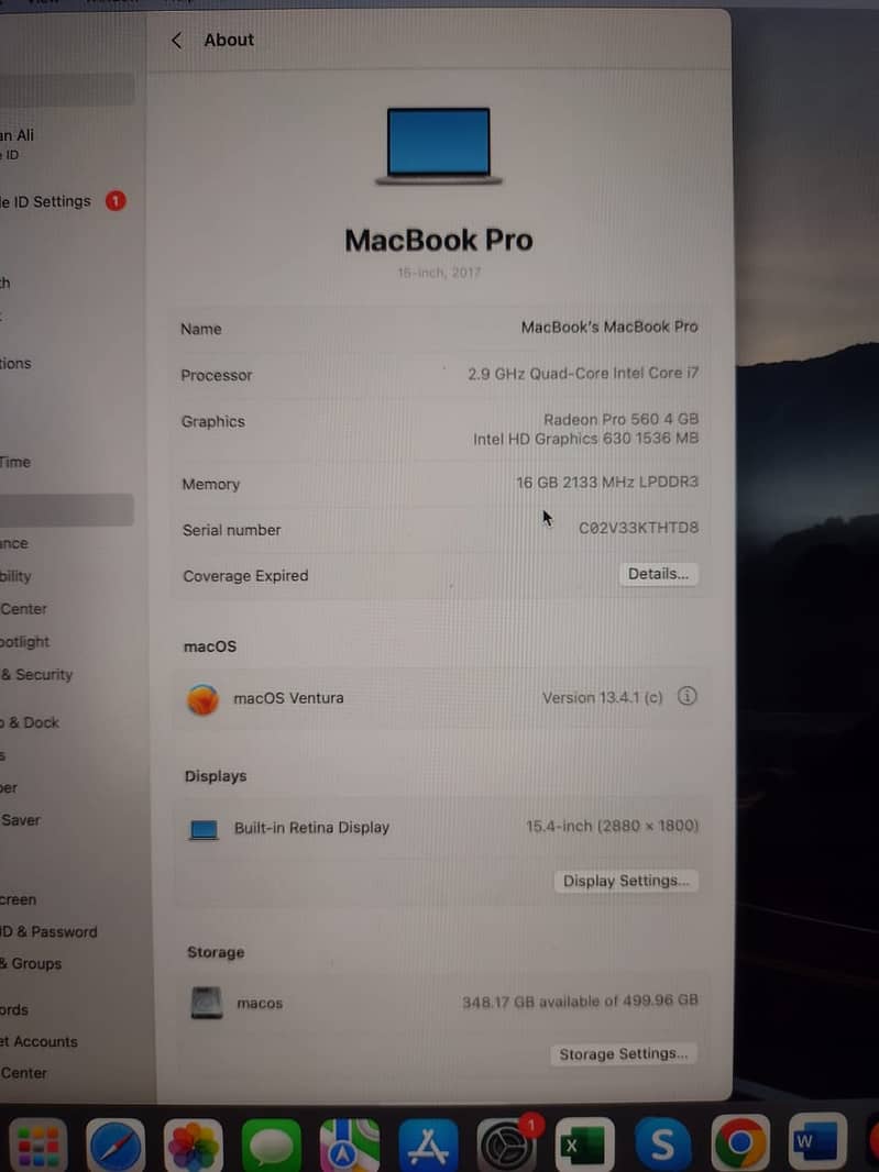 MACBook Pro 2017 6