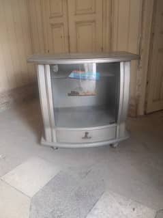 Tv trolley with wheel