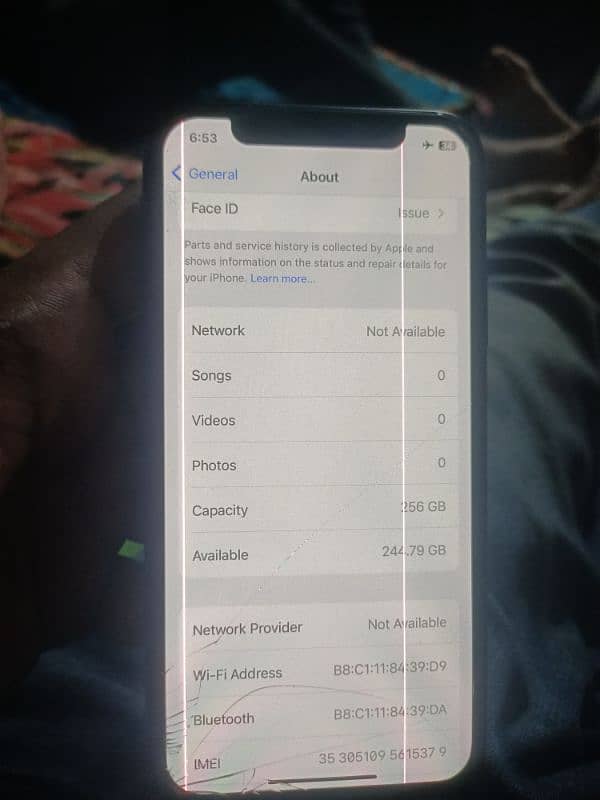 iPhone x 256gb pta prove bypss hua ha 1