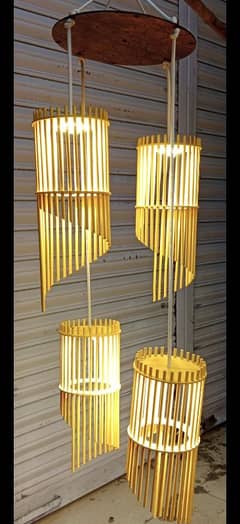 Wood Pendant Lamp / Pendant Light / Modern Lamp